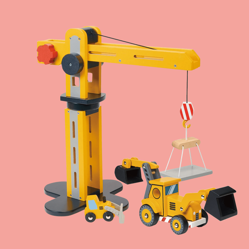 Construction Vehicles - Imagination Wooden Toys