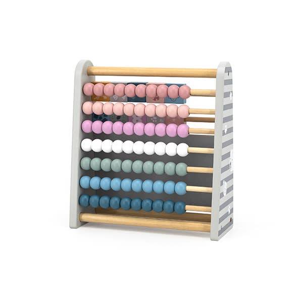 3-in-1 Counting, Numbers, Math Learning Abacus & Chalkboard - Imagination Wooden Toys