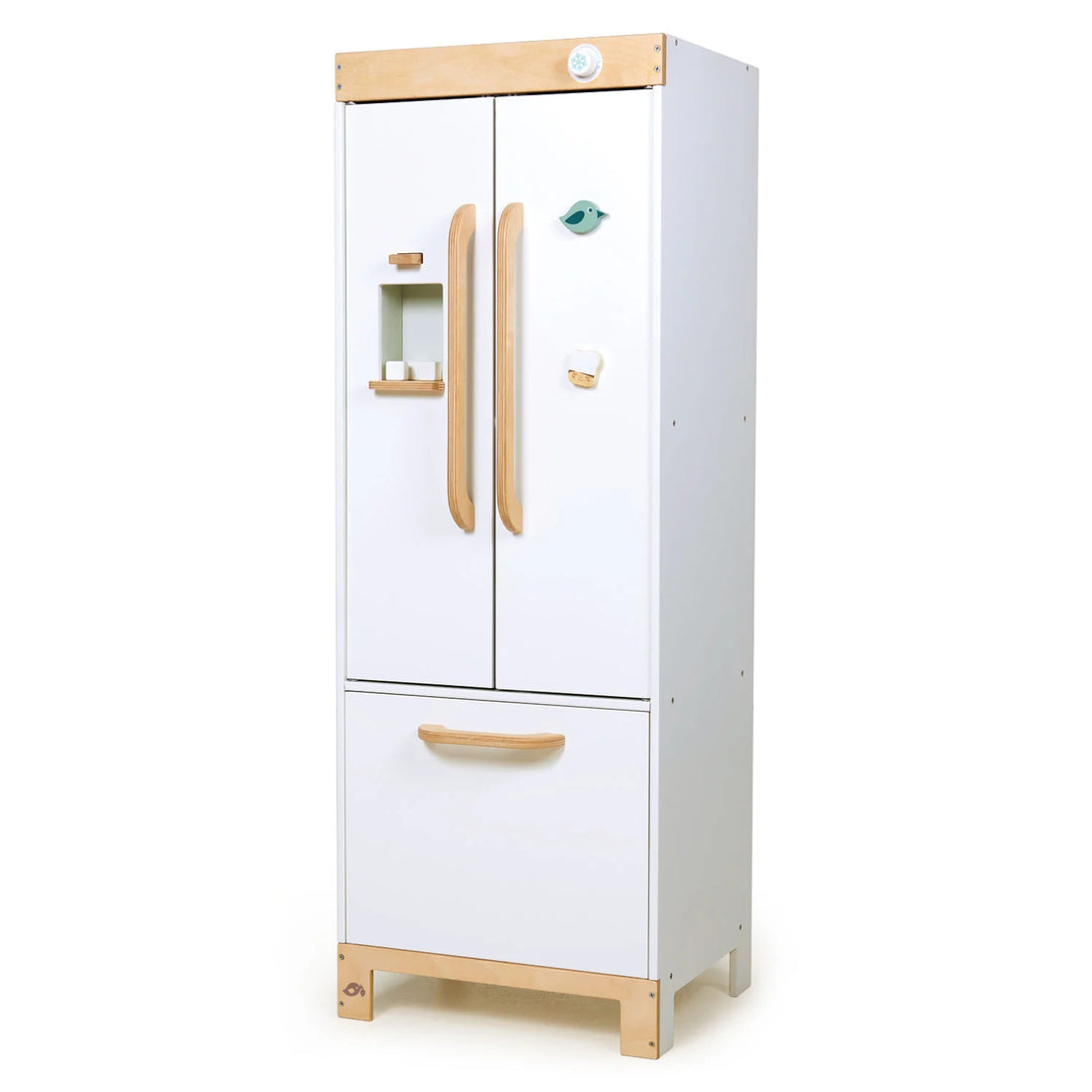 Kitchen Fridge / Refrigerator - Wooden Role Play Kitchen Toy - Imagination Wooden Toys