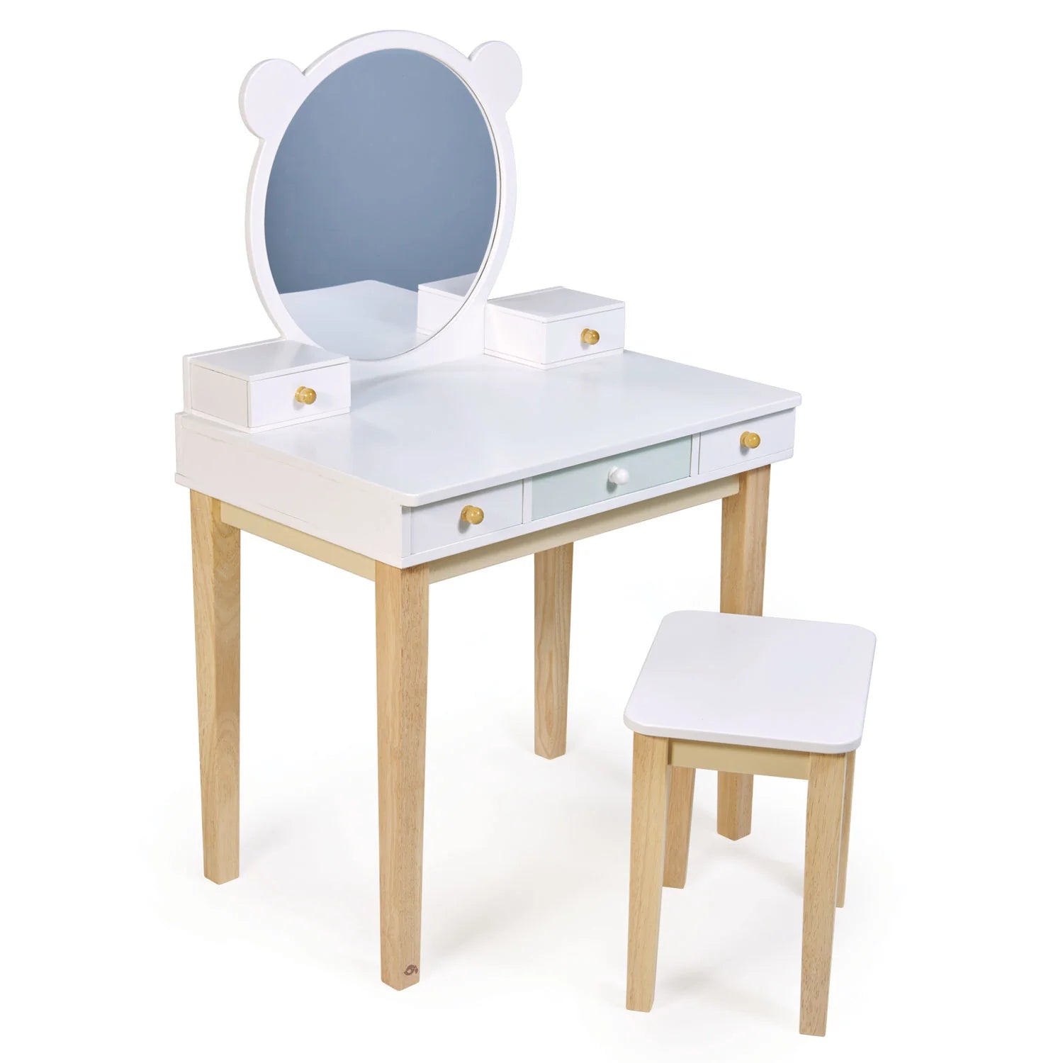 Forest Makeup Beauty / Dressing Table - Childs Wooden Role Play - Imagination Wooden Toys