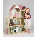 Mulberry Mansion - Large Wooden Dolls House - Fully Furnished - Imagination Wooden Toys