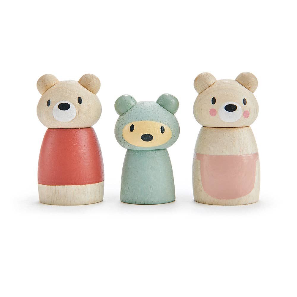 Bear Tales - Wooden Character Toy Figure Play Set - Imagination Wooden Toys