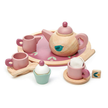 Birdie Tea Tray Set - Wooden Role Play Toy