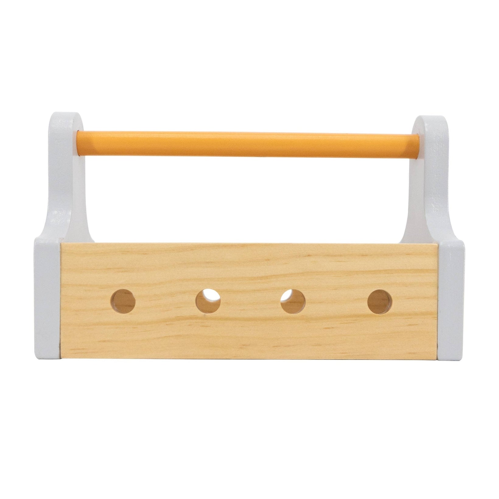 Small Wooden Tool Box Kit - Wooden Role Play Toy - Imagination Wooden Toys