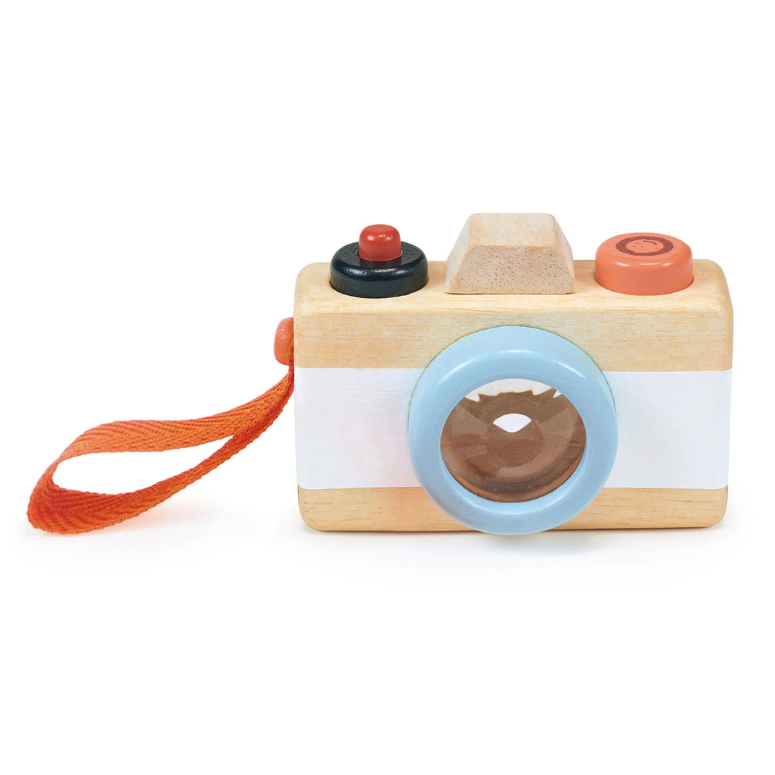 Small Wooden Toy Photo Camera with Kaleidoscope Lens - Mentari - Imagination Wooden Toys