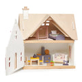 Cottontail Cottage Wooden Dolls House Play Set - Imagination Wooden Toys