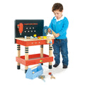 Work Bench & Tools - Wooden Role Play Toy Set - Imagination Wooden Toys